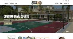 Desktop Screenshot of courtsandgreens.com